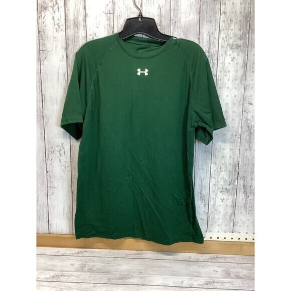 Preppy Streetwear Coquette Utility Under Armour Men T-Shirt Small Green - Picture 1 of 6